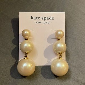 Kate Spade Pearl Drop Earrings